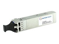 DUTCHFIBER HP Aruba Compatible Refurbished | 10G SFP LC SR 300m MMF Transceiver | 12M Garantie