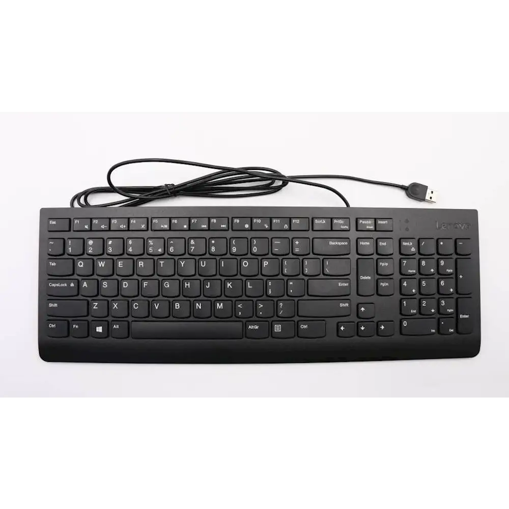 US Int layout zwart USB Keyboard