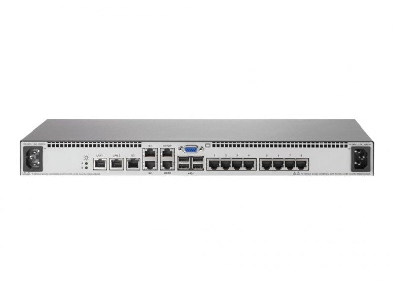 HPE 1x1Ex8 KVM IP Cnsl G2 VM CAC SW