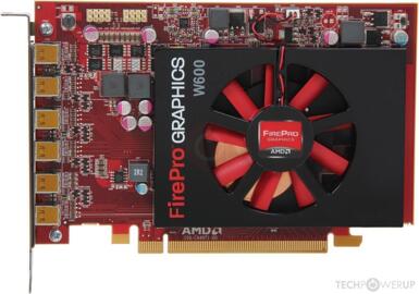 AMD FirePro Graphics W600 | 2 GB GDDR5 - Onderdelen