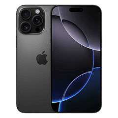Apple iPhone 16 Pro Max 256GB Refurbished | Zwart Titanium | Garantie | Accessoires