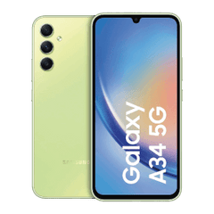 Samsung Galaxy A34 5G Ricondizionato | Verde | Dual SIM | 1 anno di garanzia | Accessori
