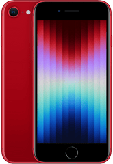 Apple iPhone SE 3 (3e generatie, 2022) 64 GB | 4,7″ Retina HD | A15 Bionic | Red | Refurbished