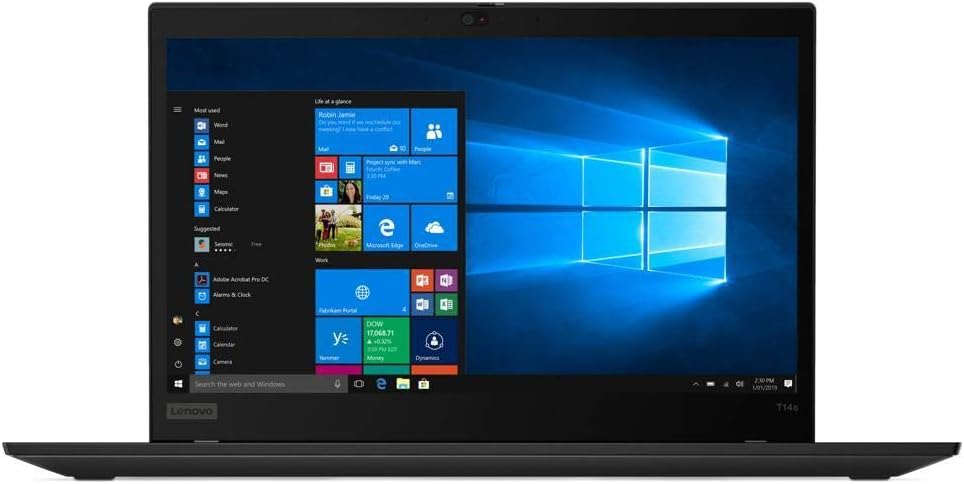 Lenovo ThinkPad T14s Gen 1 | Intel Core i5-10210U | 8GB RAM | 256GB SSD | 14" FHD | Windows 11 Pro