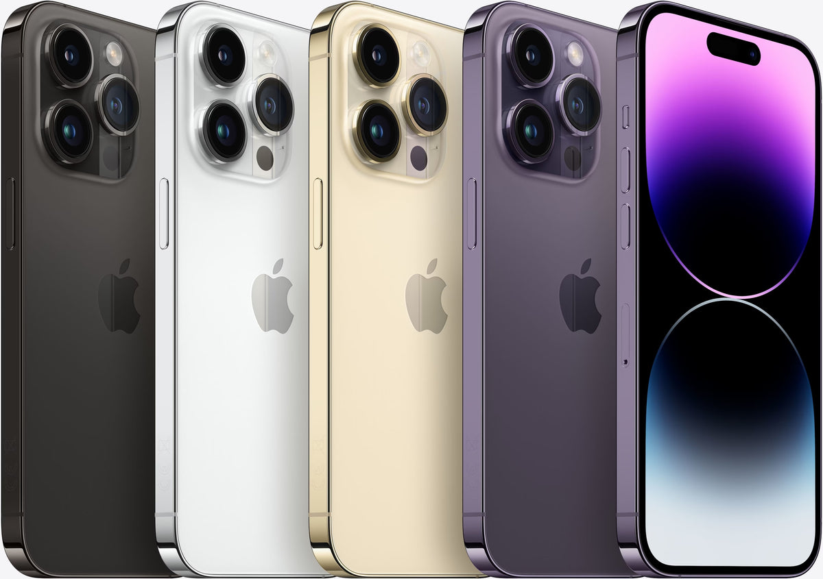 APPLE iPhone 14 Pro Max | Refurbished | 128GB | 6.7″ Space Black | Geen Accessoires | 1 jaar Garantie