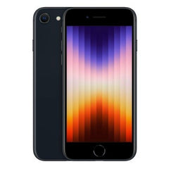 Apple iPhone SE 3 (3e generatie, 2022) 128 GB | 4,7″ Retina HD | A15 Bionic | Midnight | Refurbished