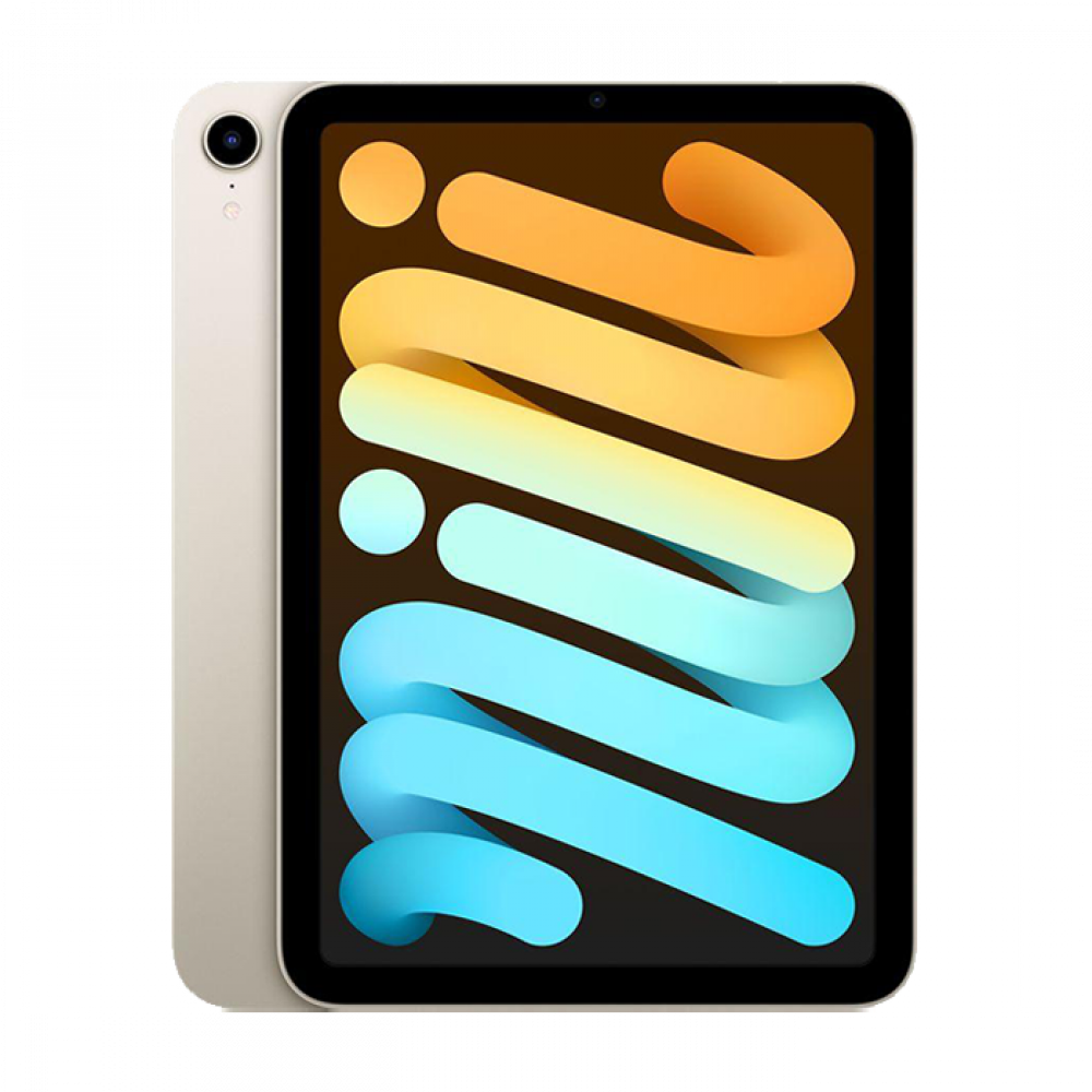 Apple iPad mini 6 (6e generatie) 256 GB Wi-Fi + Cellular | 8,3″ Liquid Retina | A15 Bionic | Starlight | Refurbished