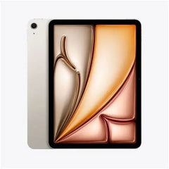Apple iPad Air 6 (6e generatie, 2024) 11″ 128 GB Wi-Fi | Liquid Retina | M2-chip | Starlight | Refurbished