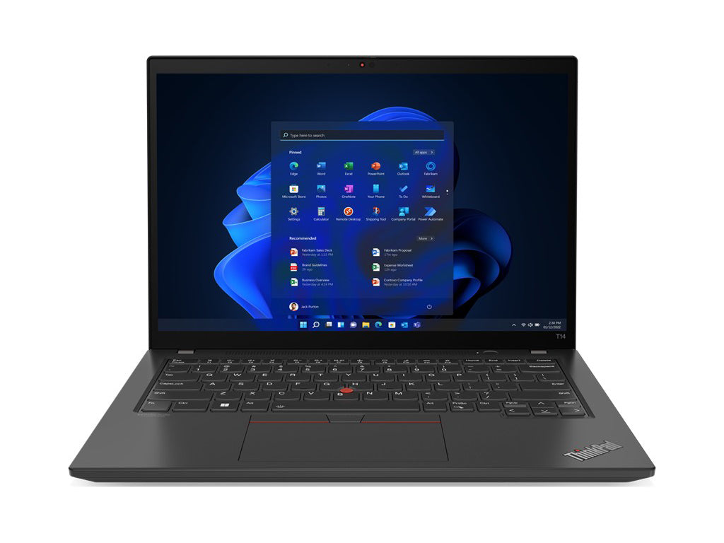 Lenovo ThinkPad T14 Gen 3 | Intel Core i7-1265U | 16GB RAM | 256GB NVMe SSD | 14″ WUXGA | Windows 11 Pro | Refurbished