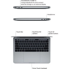 MacBook Pro 15,2 Core i5-8259U/16GB/256GB NVME//TouchBar/CAM/13.3’’/MacOS