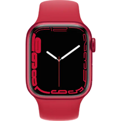 Apple Watch Series 7 41mm Refurbished | Aluminium Rood | 4G | Rood Sportbandje | 2 jaar Garantie | Incl. Accessoires