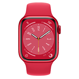 Apple Watch Series 8 41mm Refurbished | Rood (Wifi) | 2 jaar Garantie | Incl. Accessoires