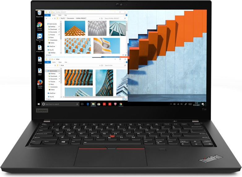 Lenovo ThinkPad T14 Gen 2 | Refurbished | Intel Core i5-1145G7 (11e Generatie) | 16 GB RAM | 256 GB NVMe | 14″ Full HD | Origineel QWERTY (UK) Toetsenbord