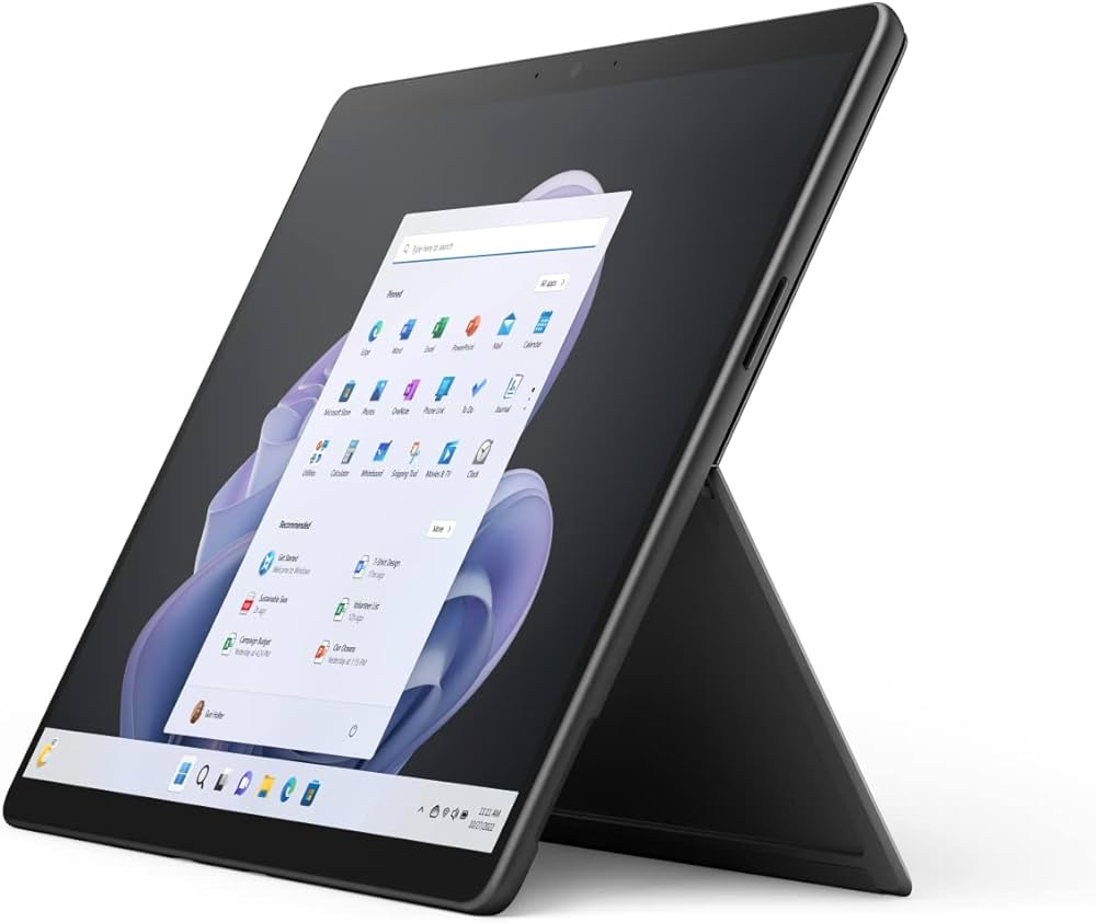 MICROSOFT Surface Pro 9 Refurbished | i5-1245U (12e Gen) | 8GB RAM | 255GB NVMe SSD | 13 inch (2880x1920) | Windows 11 Pro | 12M Garantie