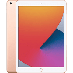 Apple iPad 2020 128GB Refurbished | Wifi + 4G | Goud | 2 jaar Garantie | Incl. Accessoires