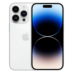 Apple iPhone 14 Pro 128GB Refurbished | Zilver | 2 jaar Garantie | Incl. Accessoires