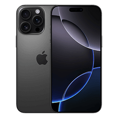 Apple iPhone 16 Pro Max 512GB Refurbished | Zwart Titanium | 2 jaar Garantie | Accessoires