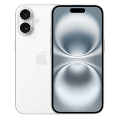 Apple iPhone 16 128 GB Refurbished | Wit | 1 jaar Garantie | Accessoires