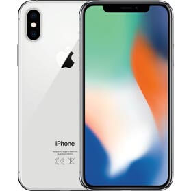 Apple iPhone X 64GB Refurbished | Zilver | 2 jaar Garantie | Incl. Accessoires