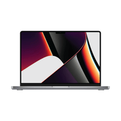 Apple MacBook Pro 14 Inch M1 Refurbished | 8 Core | 8GB RAM | 512GB Space Grey | 2 jaar Garantie | Incl. Accessoires